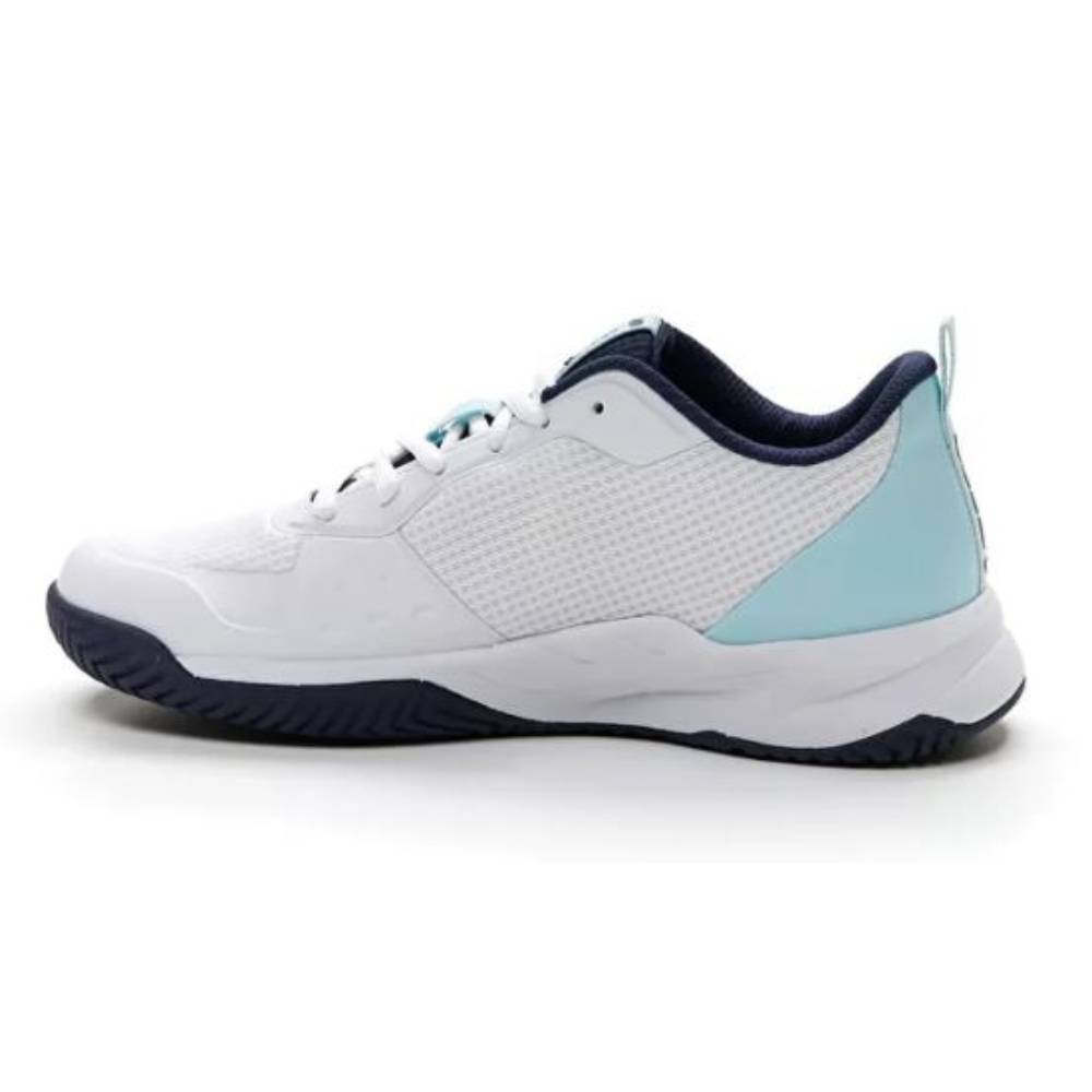 Lotto Mirage 600 III Women's Tennis Shoe (White/Blue) - RacquetGuys.ca