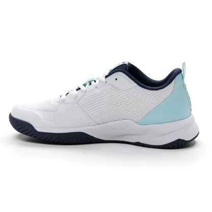 Lotto Mirage 600 III Women's Tennis Shoe (White/Blue) - RacquetGuys.ca