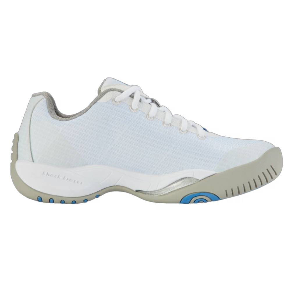 Prince T22.5 Women's Tennis Shoe (White/Blue) - RacquetGuys.ca