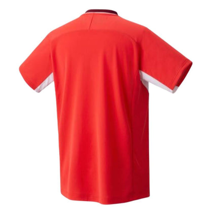 Yonex Men's Crew Neck Shirt (Pearl Red) - RacquetGuys.ca