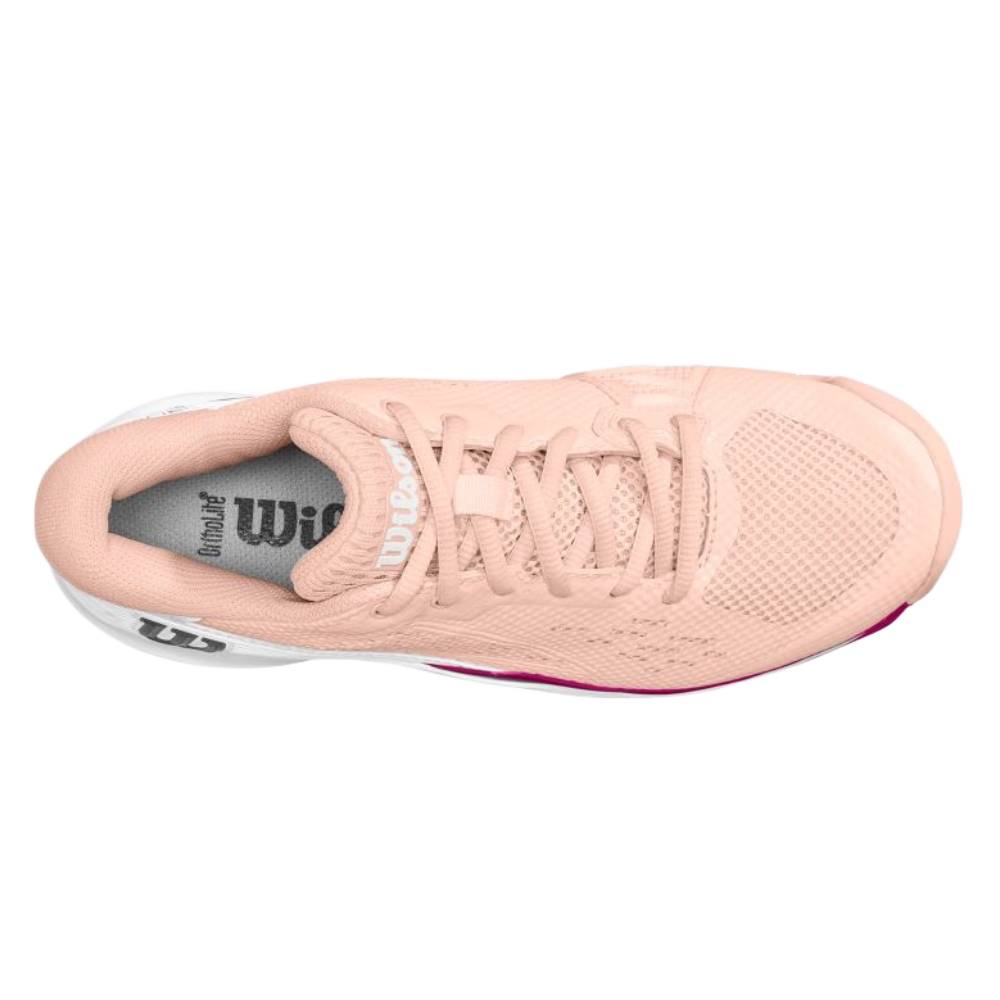 Wilson Rush Pro Ace Women's Tennis Shoe (Scallop/White) - RacquetGuys.ca