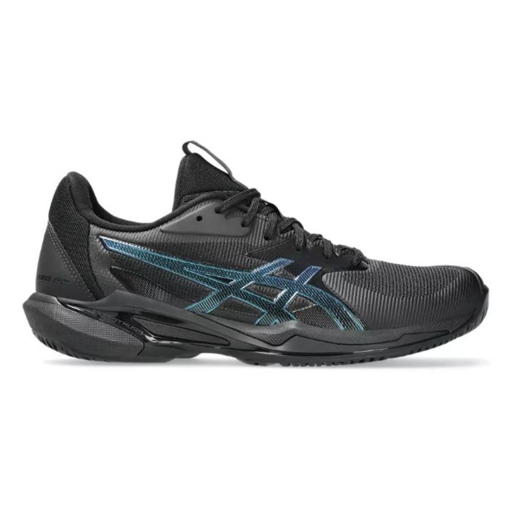 Asics Solution Speed FF 3 Night Energy Women's Tennis Shoe (Black/Prism Blue) - RacquetGuys.ca