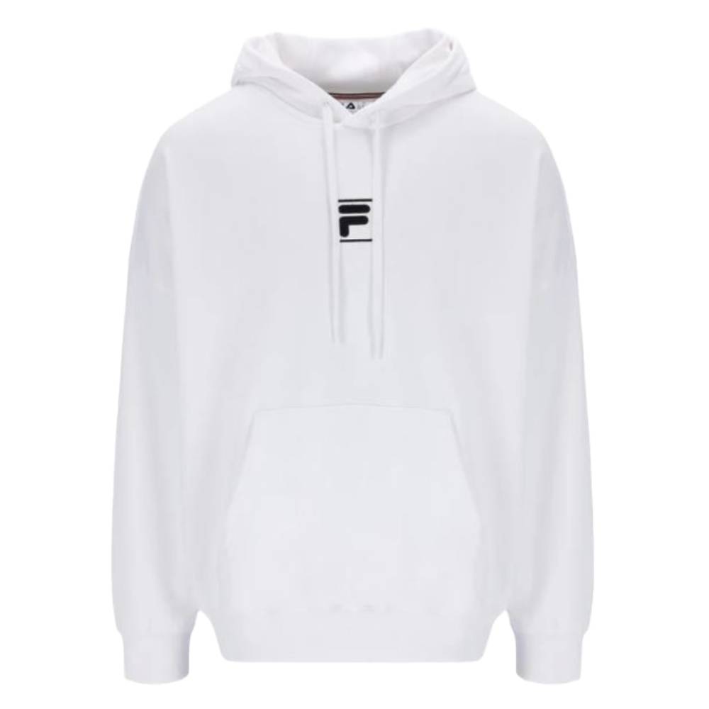 Fila Unisex Crest Country Club Hoodie (White) - RacquetGuys.ca