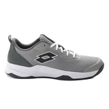 Lotto Mirage 600 Men's Tennis Shoe (Cool Grey/White) - RacquetGuys.ca