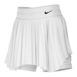 Nike Women's  Dri-FIT Slam Skirt (White/Black)
