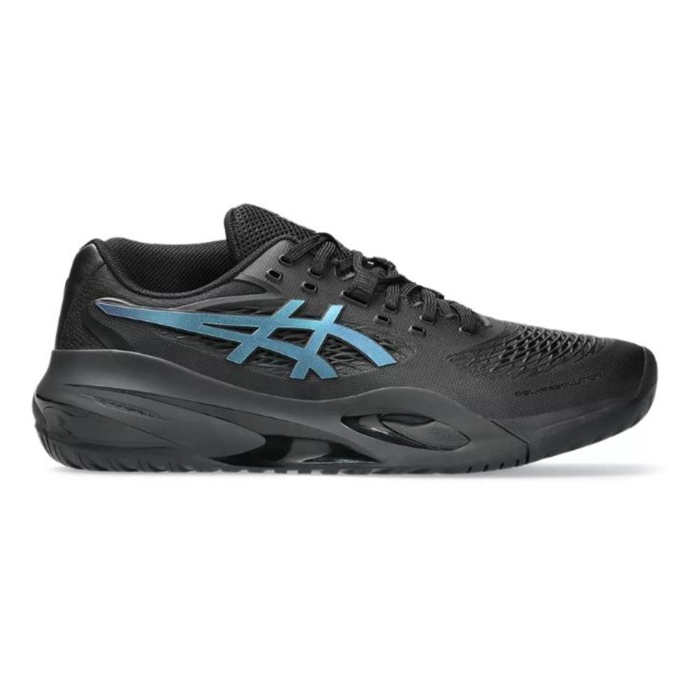 Asics Gel Resolution X Night Energy Men's Tennis Shoe (Black/Prism Blue) - RacquetGuys.ca