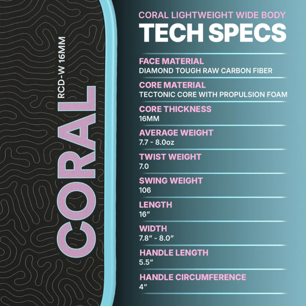Six Zero Coral Widebody Lightweight