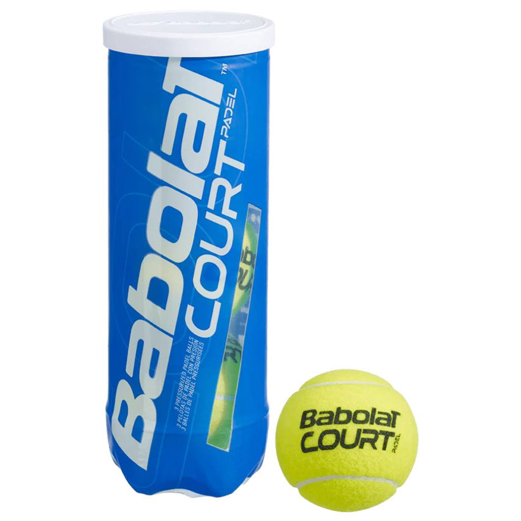 Babolat Court Padel X3 Balls (3 Ball Can) - RacquetGuys.ca