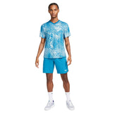 Nike Men's Dri-FIT Advantage 9-inch Short (Green Abyss/White) - RacquetGuys.ca