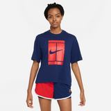 Nike Women's Seasonal NikeCourt Top (Binary Blue) - RacquetGuys.ca