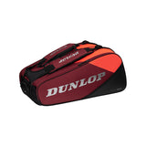 Dunlop CX Performance 12 Pack Racquet Bag (Red/Black)