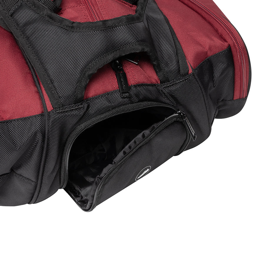 Dunlop CX Performance 12 Pack Racquet Bag (Red/Black) - RacquetGuys.ca