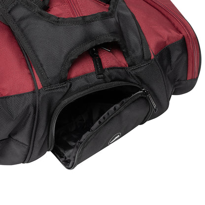 Dunlop CX Performance 12 Pack Racquet Bag (Red/Black) - RacquetGuys.ca