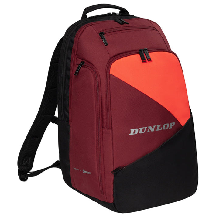Dunlop CX Performance Backpack Racquet Bag (Red) - RacquetGuys.ca