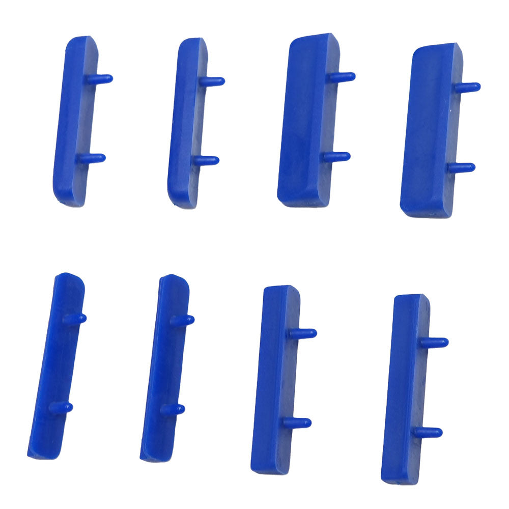 Gamma Support Post Protect Pads Blue - 6 and 12 o'clock (Set of 8) - RacquetGuys.ca