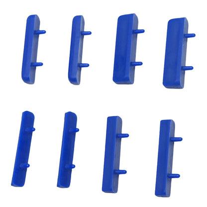 Gamma Support Post Protect Pads Blue - 6 and 12 o'clock (Set of 8) - RacquetGuys.ca