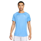 Nike Men's Rafa MNK Dri-FIT Challenger Top (Blue/White) - RacquetGuys.ca