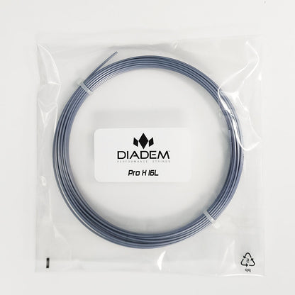 Diadem Pro X 16L/1.25 Tennis String (Silver) Clear Packaging - RacquetGuys.ca