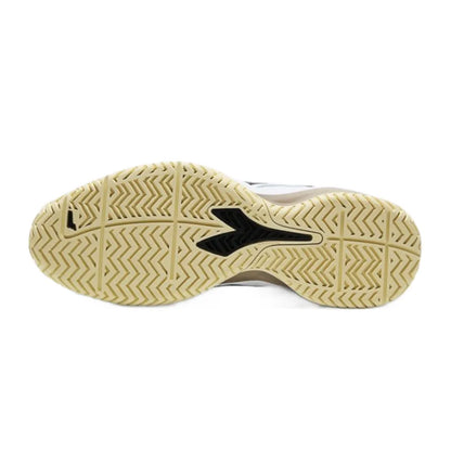 Diadora Blushield Torneo 3 Men's Tennis Shoe (White/Black/Rutabaga) - RacquetGuys.ca