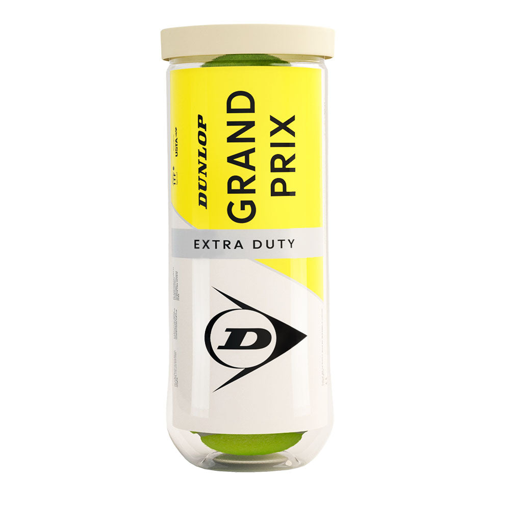 Dunlop Grand Prix Extra Duty Tennis Balls - RacquetGuys.ca