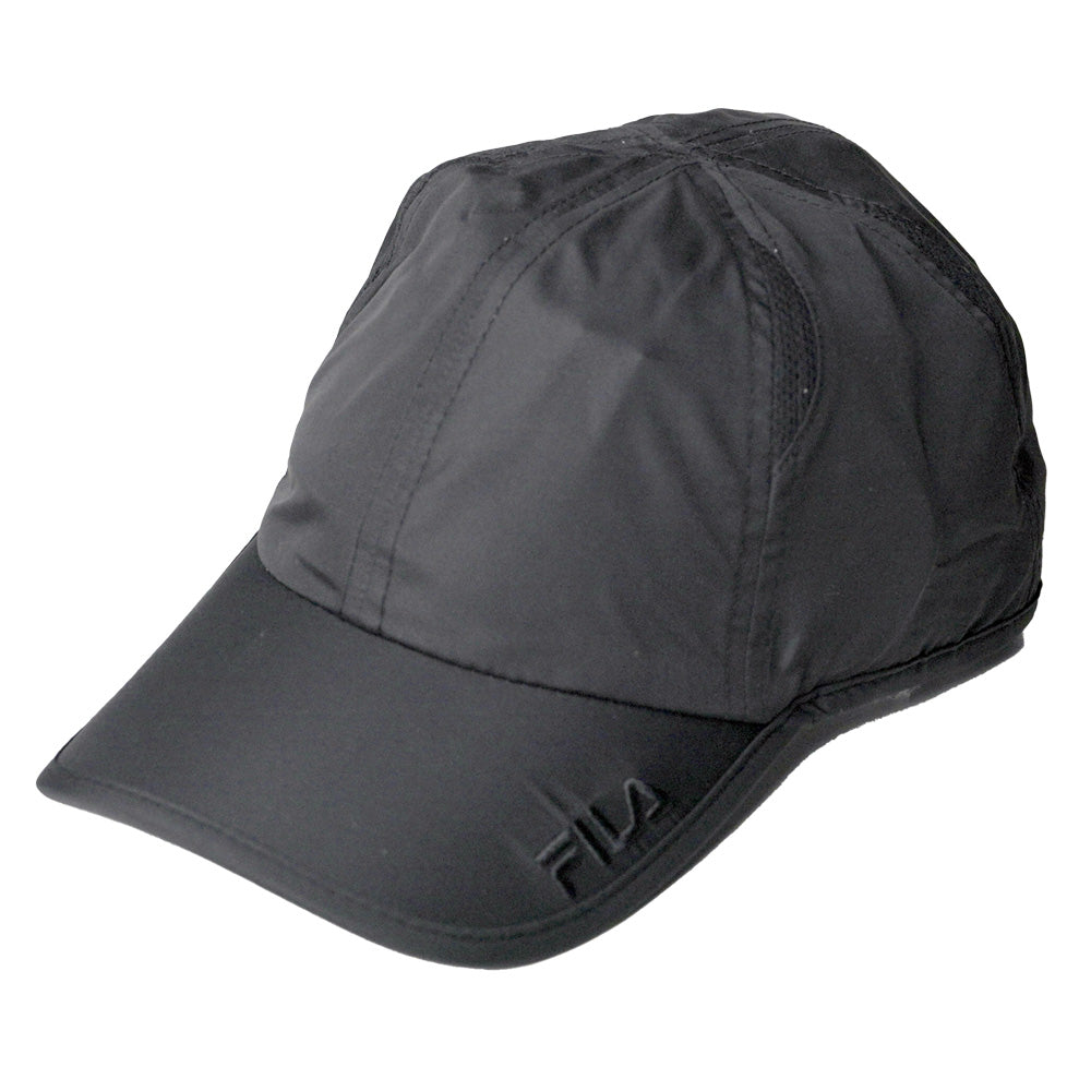 Fila Unisex Crestable Cap (Black) - RacquetGuys.ca