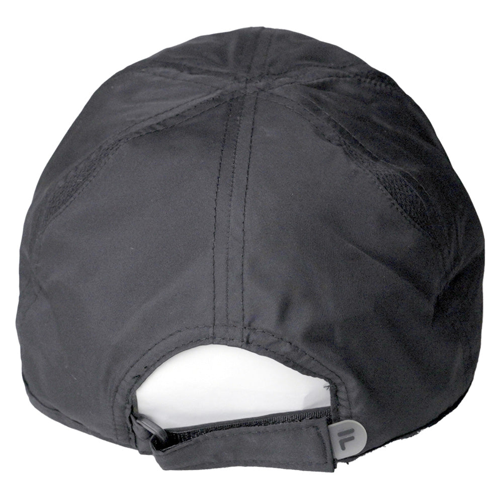 Fila Unisex Crestable Cap (Black) - RacquetGuys.ca