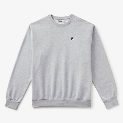 Fila Unisex Classic Relaxed Sweatshirt (Grey) - RacquetGuys.ca