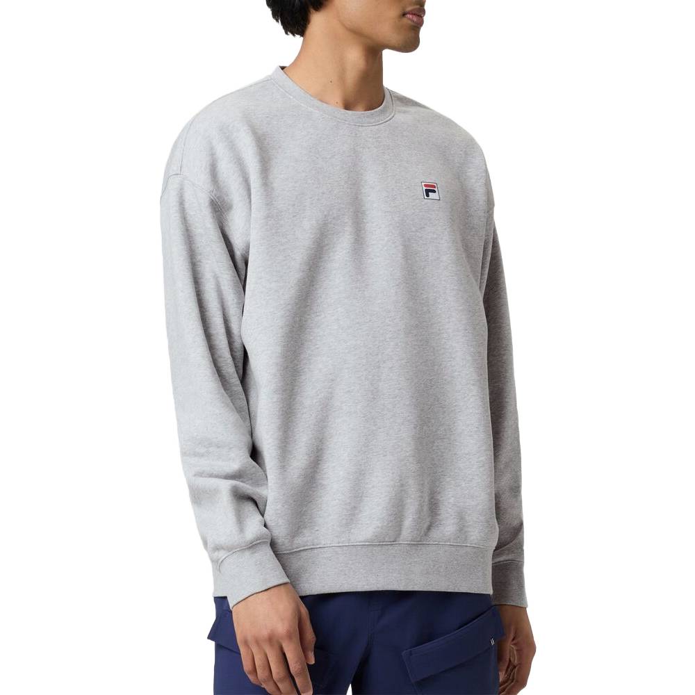 Fila Unisex Classic Relaxed Sweatshirt (Grey) - RacquetGuys.ca