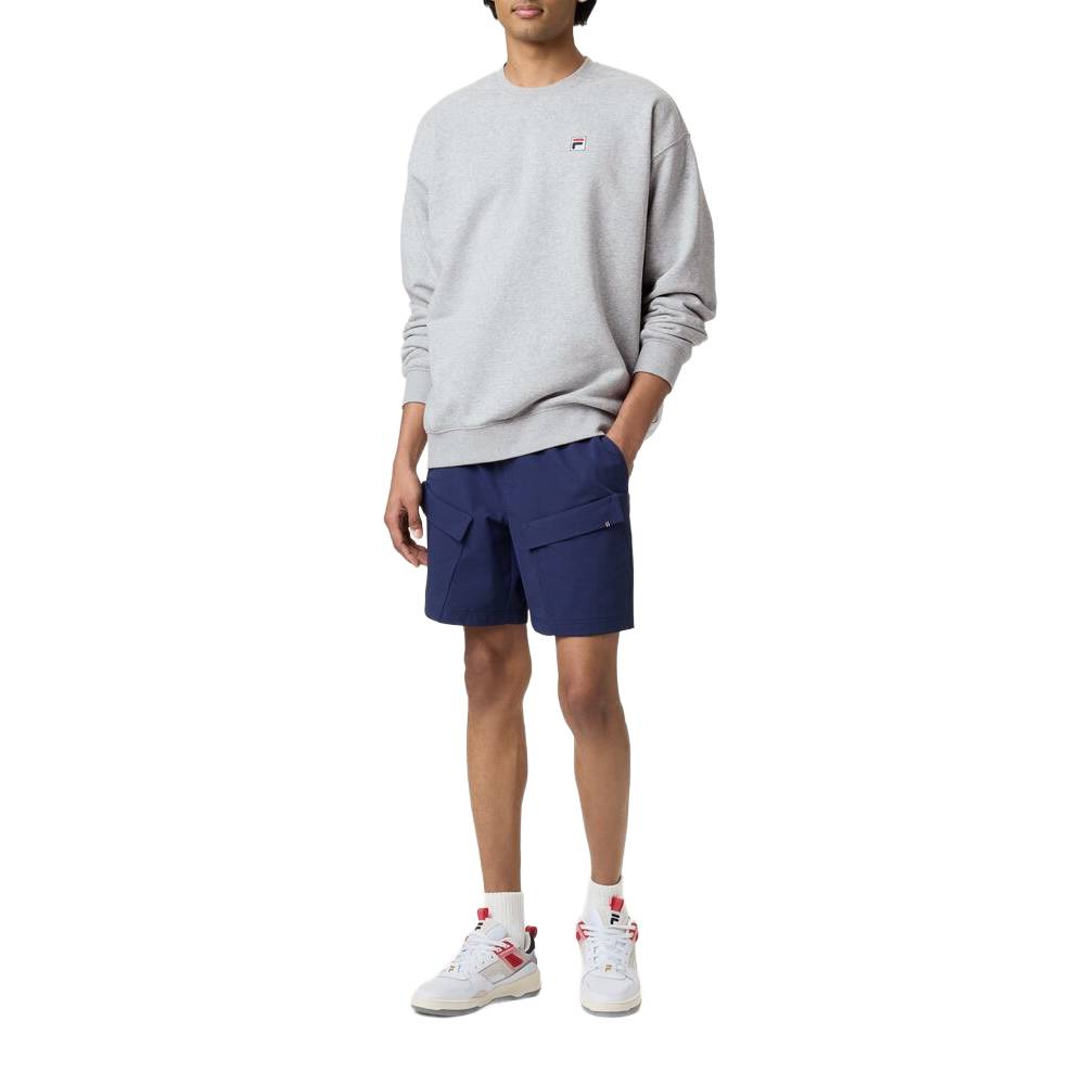 Fila Unisex Classic Relaxed Sweatshirt (Grey) - RacquetGuys.ca