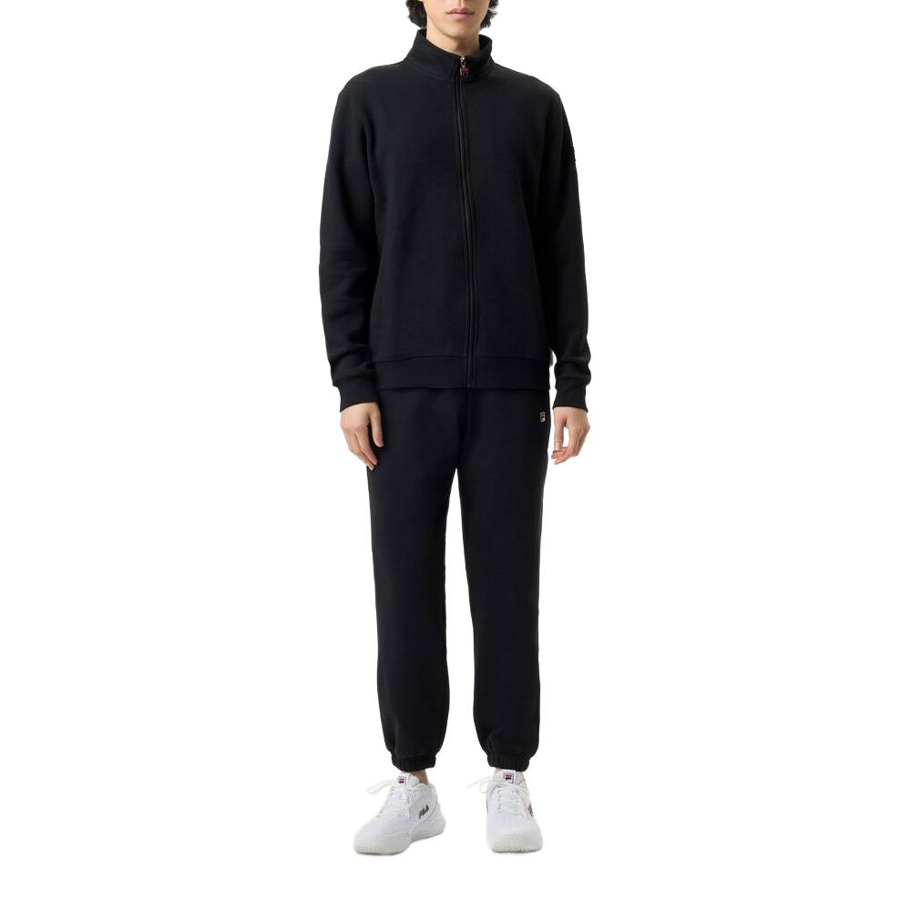 Fila Men's Match Fleece Full Zip Jacket (Black) - RacquetGuys.ca
