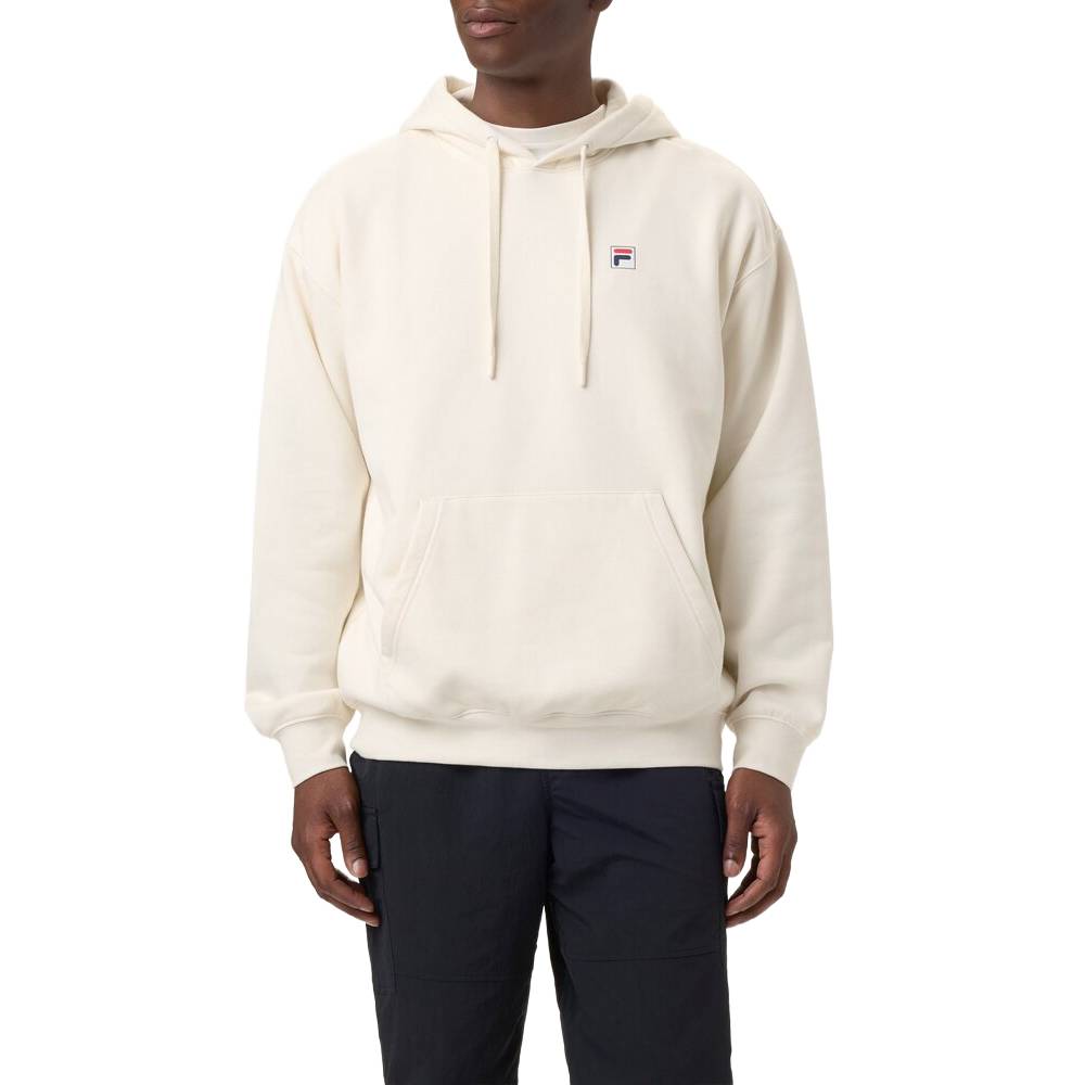Fila Unisex Classic Relaxed Hoodie (Gardenia) - RacquetGuys.ca