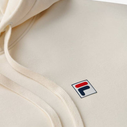 Fila Unisex Classic Relaxed Hoodie (Gardenia) - RacquetGuys.ca