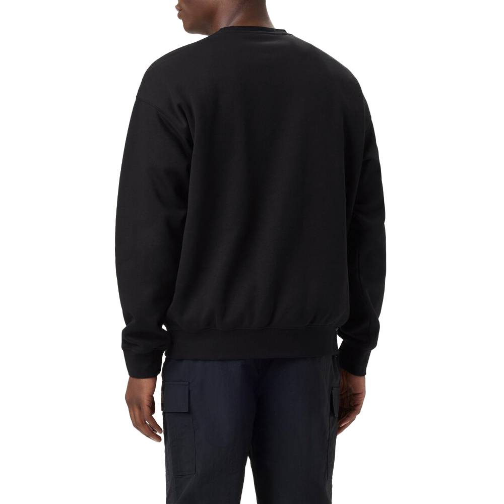 Fila Unisex Classic Relaxed Sweatshirt (Black) - RacquetGuys.ca