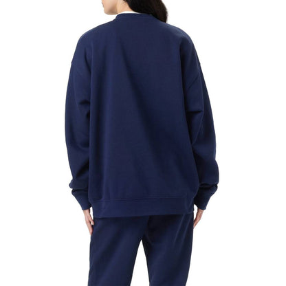 Fila Unisex Classic Relaxed Sweatshirt (Fila Navy) - RacquetGuys.ca