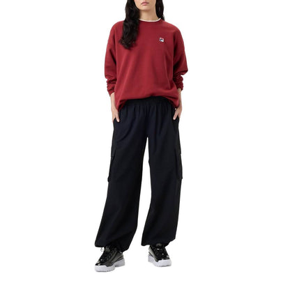 Fila Unisex Classic Relaxed Sweatshirt (Tibetan Red) - RacquetGuys.ca