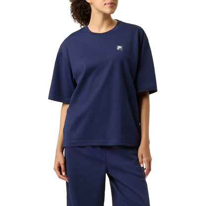 Fila Unisex Country Club Raquet Box Tee Top (Fila Navy) - RacquetGuys.ca