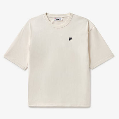 Fila Unisex Country Club Raquet Box Tee Top (White) - RacquetGuys.ca