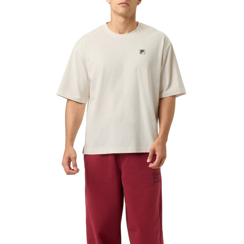 Fila Unisex Country Club Raquet Box Tee Top (White) - RacquetGuys.ca