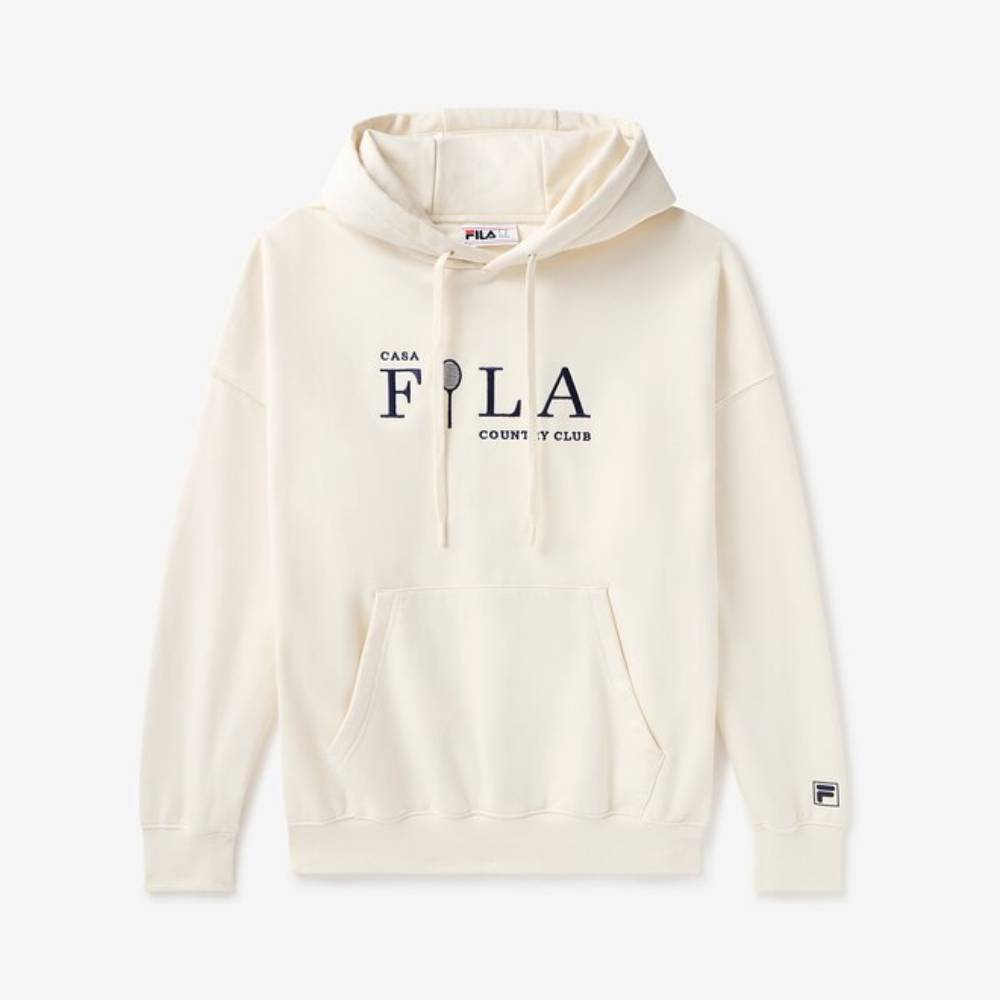 Fila Unisex Country Club Hoodie (Gardenia) - RacquetGuys.ca