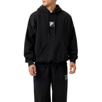 Fila Unisex Crest Country Club Hoodie (Black) - RacquetGuys.ca