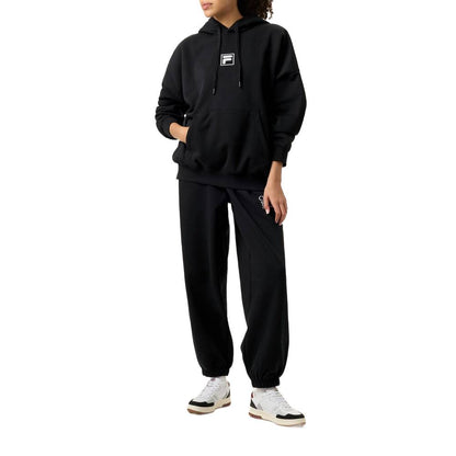 Fila Unisex Crest Country Club Hoodie (Black) - RacquetGuys.ca