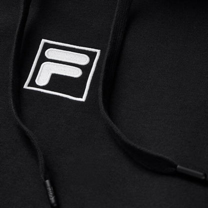 Fila Unisex Crest Country Club Hoodie (Black) - RacquetGuys.ca