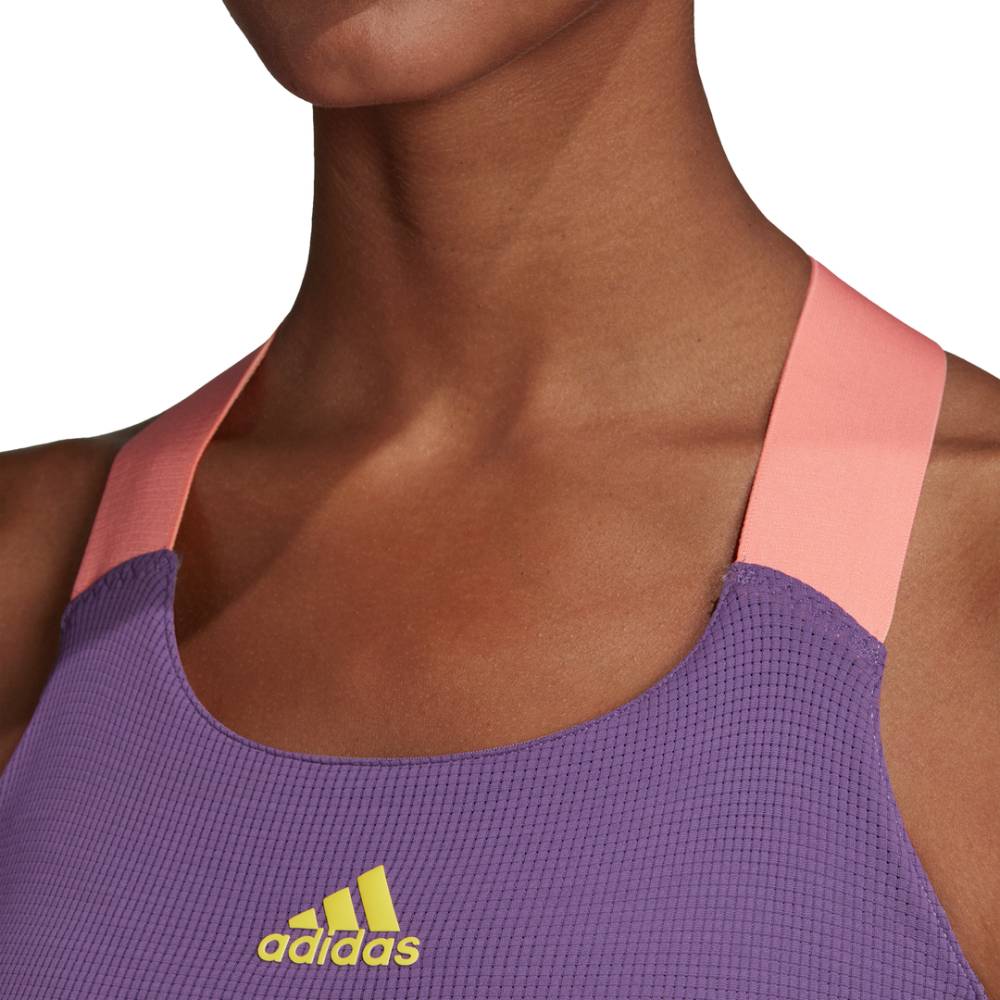 adidas Women's HEAT.RDY Y-Tank Top (Purple) - RacquetGuys.ca
