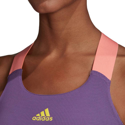 adidas Women's HEAT.RDY Y-Tank Top (Purple) - RacquetGuys.ca