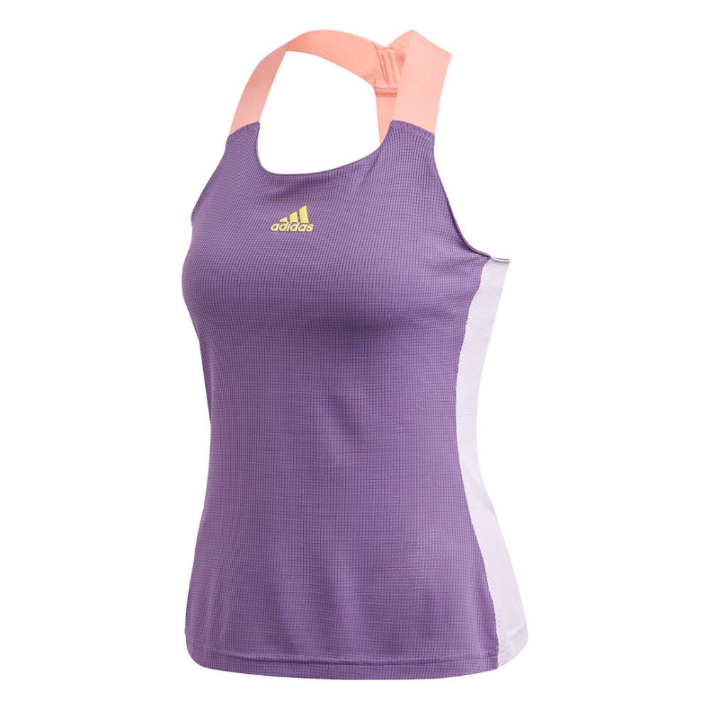 adidas Women's HEAT.RDY Y-Tank Top (Purple) - RacquetGuys.ca
