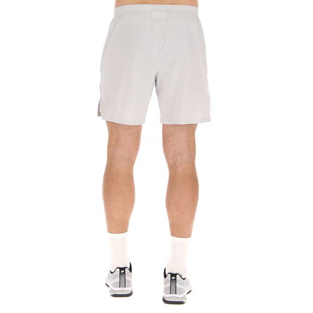Lotto Men's Top II Short 7-Inch (Grey) - RacquetGuys.ca