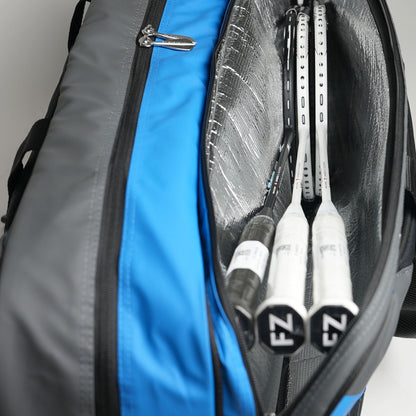 FZ Forza Tour Line Square Racquet Bag (Electric Blue) - RacquetGuys.ca