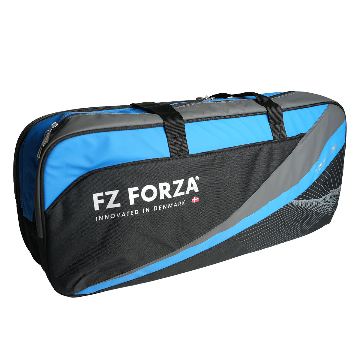FZ Forza Tour Line Square Racquet Bag (Electric Blue) - RacquetGuys.ca