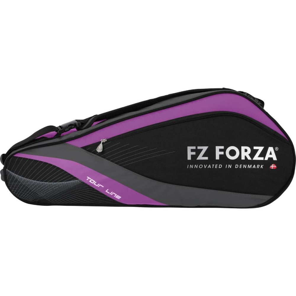 FZ Forza Tour Line 6 Pack Racquet Bag (Purple Flower) - RacquetGuys.ca