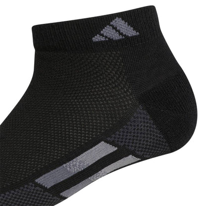 adidas Women's Superlite Low-Cut Socks 3 Pack (Black/White/Grey) - RacquetGuys.ca
